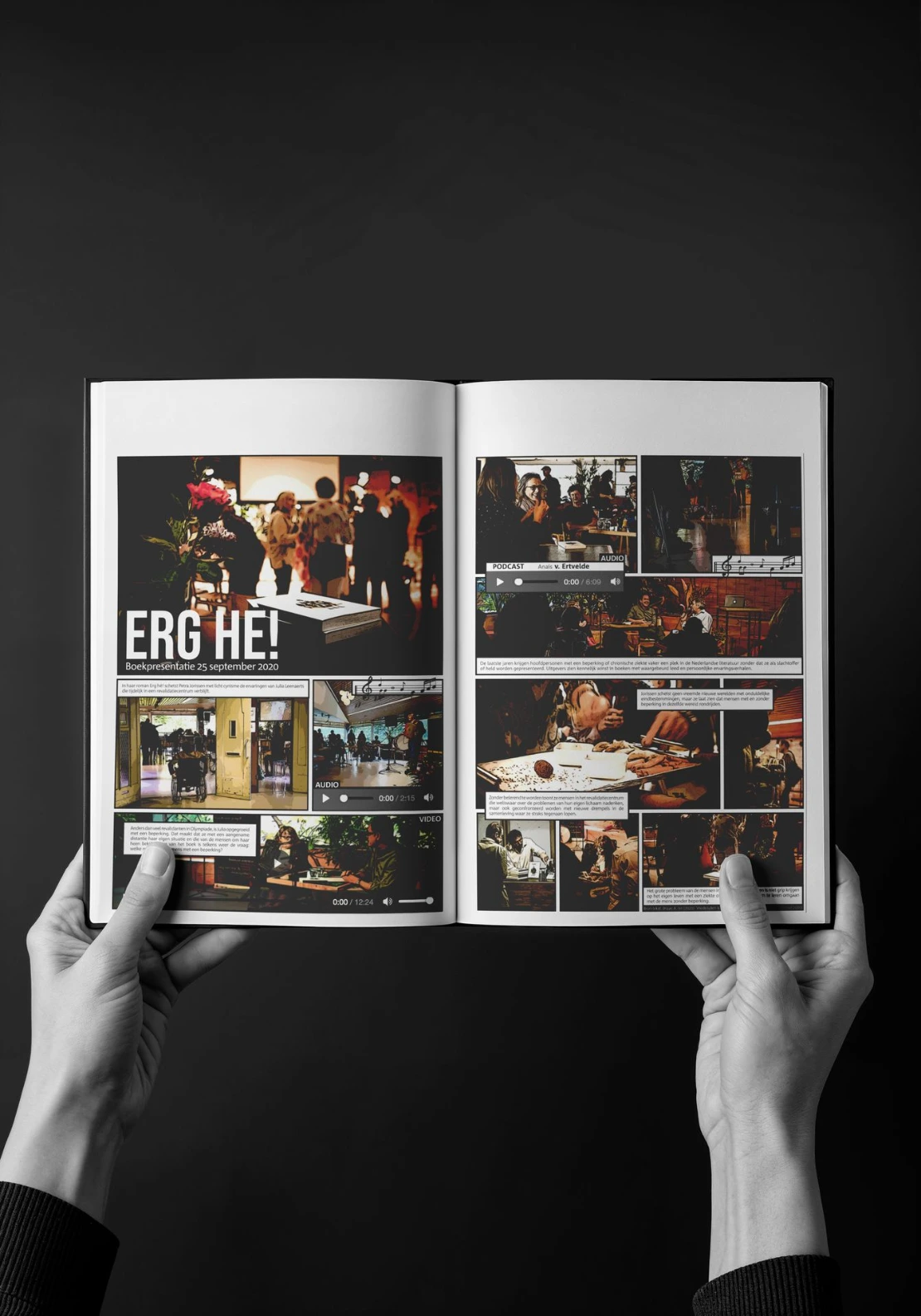 Boekpresentatie Erg He!